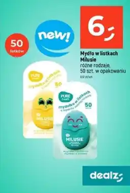 Dealz Mydło w listkach Milusie oferta