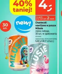 Dealz Chusteczki nawilżane w puszce Milusie oferta