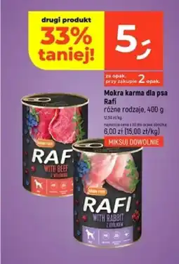 Dealz Mokra karma dla psa Rafi oferta