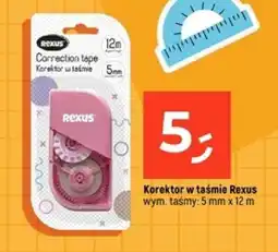 Dealz Korektor w taśmie Rexus oferta