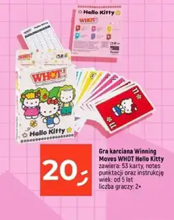 Dealz Gra karciana Winning Moves WHOT Hello Kitty oferta