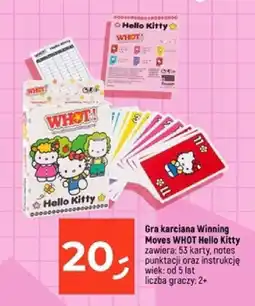 Dealz Gra karciana Winning Moves WHOT Hello Kitty oferta