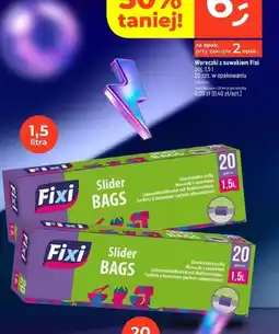 Dealz Woreczki z suwakiem Fixi oferta