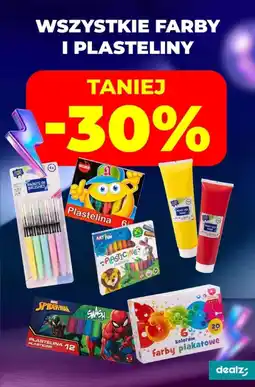 Dealz Wszystkie farby i plasteliny oferta