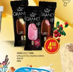 Pokusa Lody Grand G.O.A.T. oferta
