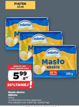 Netto Masło Miletto oferta