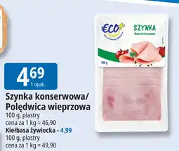 E.Leclerc Kiełbasa żywiecka eco+ oferta
