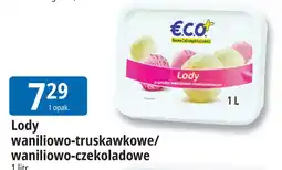 E.Leclerc Lody waniliowo-truskawkowe/waniliowo-czekoladowe ECO+ oferta