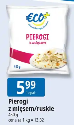 E.Leclerc Pierogi z mięsem/ruskie ECO+ oferta