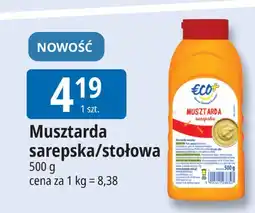 E.Leclerc Musztarda sarepska/stołowa ECO+ oferta
