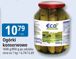 E.Leclerc Ogórki konserwowe ECO+ oferta