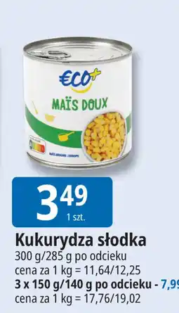E.Leclerc Kukurydza słodka ECO+ oferta
