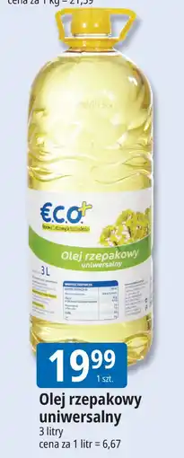 E.Leclerc Olej rzepakowy uniwersalny ECO+ oferta