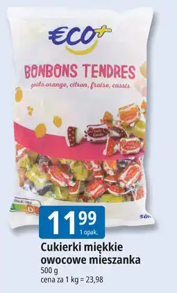 E.Leclerc Cukierki miękkie owocowe mieszanka ECO+ oferta