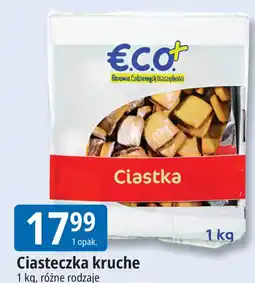 E.Leclerc Ciasteczka kruche różne rodzaje ECO+ oferta