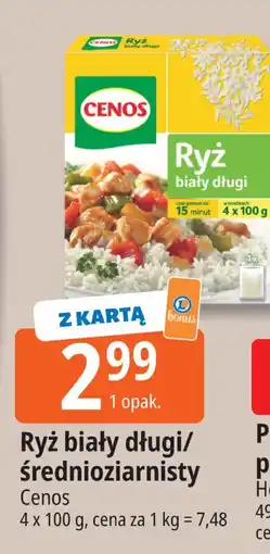 E.Leclerc Ryż biały długi/średnioziarnisty Cenos oferta
