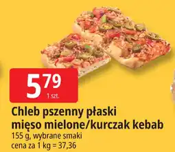 E.Leclerc Chleb pszenny płaski mięso mielone/kurczak kebab Leclerc oferta