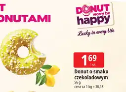 E.Leclerc Donut o smaku czekoladowym Donut worry be happy oferta