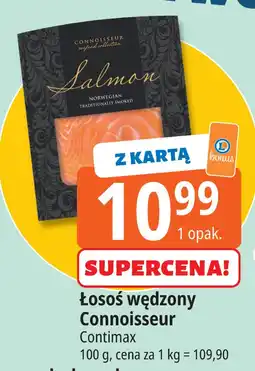 E.Leclerc Łosoś wędzony Connoisseur Contimax oferta
