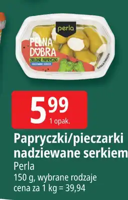 E.Leclerc Papryczki/pieczarki nadziewane serkiem Perla oferta