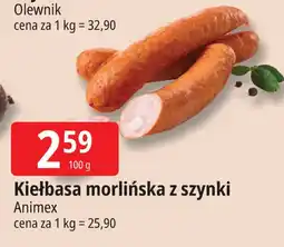 E.Leclerc Kiełbasa morlińska z szynki Animex oferta