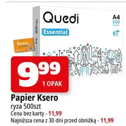 E.Leclerc Papier ksero a4 Quedi Essential oferta