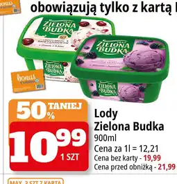 E.Leclerc Lody śmietankowe z sosem wiśniowym Zielona Budka oferta