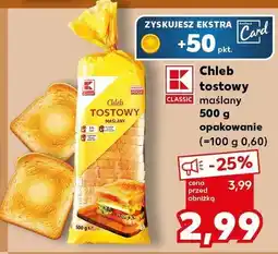 Kaufland Chleb tostowy maślany K-Classic oferta