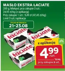 Stokrotka Market Masło ekstra ŁACIATE oferta