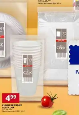 Stokrotka Market KUBKI PAPIEROWE LET’S COOK oferta