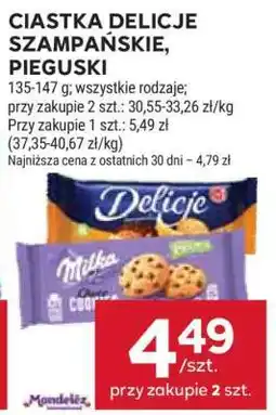 Stokrotka Market CIASTKA DELICJE SZAMPAŃSKIE, PIEGUSKI oferta