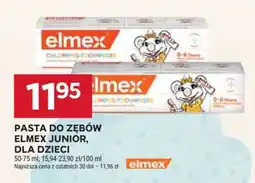 Stokrotka Market PASTA DO ZĘBÓW ELMEX JUNIOR, DLA DZIECI oferta