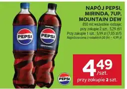 Stokrotka Market Napój Pepsi, Mirinda, 7UP, Mountain Dew oferta