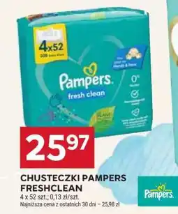 Stokrotka Market CHUSTECZKI PAMPERS FRESHCLEAN oferta