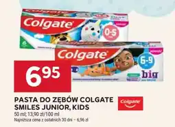 Stokrotka Market PASTA DO ZĘBÓW COLGATE SMILES JUNIOR, KIDS oferta