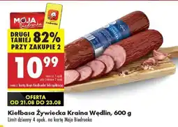 Biedronka Kiełbasa Żywiecka Kraina Wędlin 600 g oferta