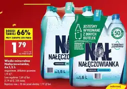 Biedronka Woda mineralna Nałęczowianka, 6x1,5 l oferta