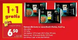 Biedronka Karma dla kota w saszetkach Sheba , 4x85 g oferta