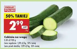 Biedronka Cukinia na wage oferta