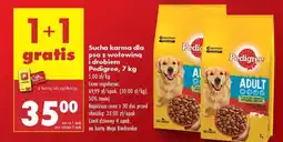 Biedronka Sucha karma dla psa z wołowiną i drobiem Pedigree 7 kg oferta