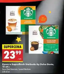 Biedronka Kawa w kapsułkach Starbucks by Dolce Gusto, 12 szt oferta