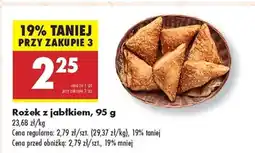 Biedronka Rożek z jabłkiem , 95 g oferta