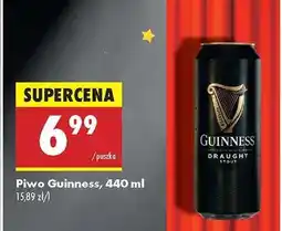 Biedronka Piwo Guinness, 440 ml oferta