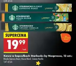 Biedronka Kawa w kapsułkach Starbucks by Nespresso, 12 szt oferta