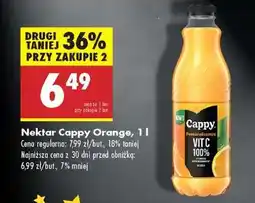 Biedronka Nektar Cappy Orange, 1 l oferta