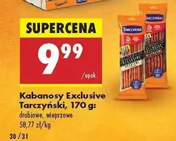Biedronka Kabanosy Exclusive Tarczyński 170 g oferta
