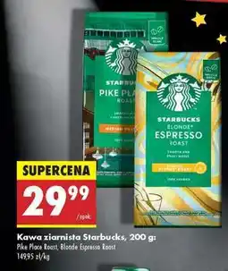 Biedronka Kawa ziarnista Starbucks, 200 g oferta