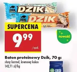 Biedronka Baton proteinowy Dzik, 70 g oferta