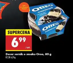 Biedronka Deser sernik o smaku Oreo, 80 g oferta