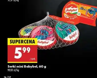 Biedronka Serki mini Babybel, 60 g oferta